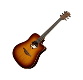 Guitare LAG T118DCE-BRS électro.