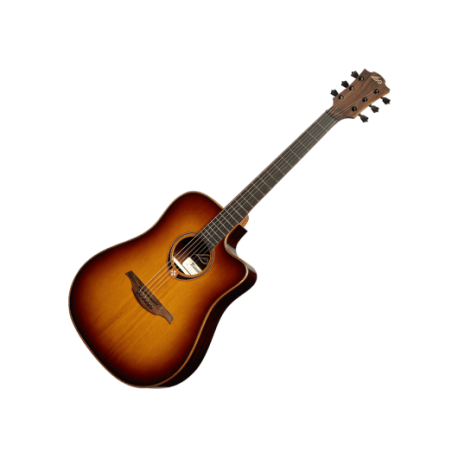 Guitare LAG T118DCE-BRS électro.