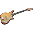 Guitare Hagstrom IMP-CBT Impala Paramore Cuivre vintage