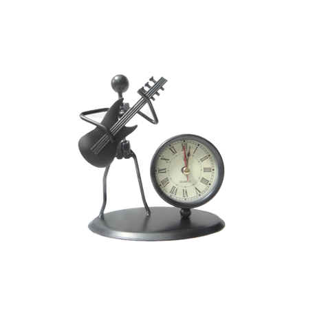 Musicien guitariste horloge