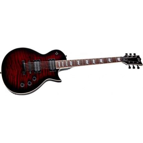 Guitare LTD EC256QM See Thru Black Cherry Sunburst