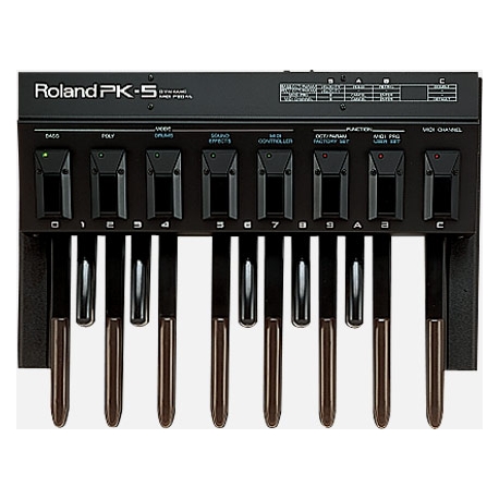 Pédalier Midi ROLAND PK-5A OCCASION
