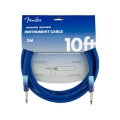 Câble FENDER Jack / jack 3m bleu