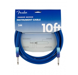 Câble FENDER Jack / jack 3m bleu
