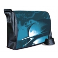 Sac, motif cymbale et baguettes