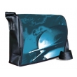 Sac, motif cymbale et baguettes