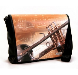 Sac, motif trompette