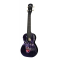 Ukulélé Concert KORALA Black Panther en polycarbonate