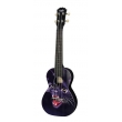 Ukulélé Concert KORALA Black Panther en polycarbonate