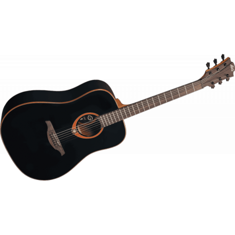 Guitare LAG T100D-BLK Folk noir