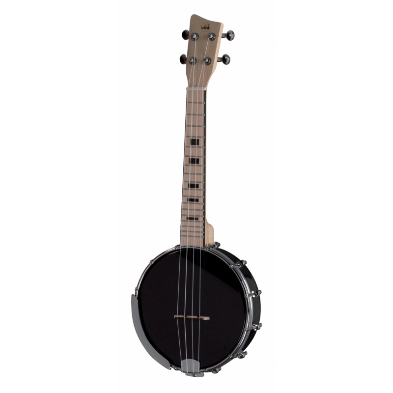 Ukulélé Banjo 4 cordes noir. - Musique Alter