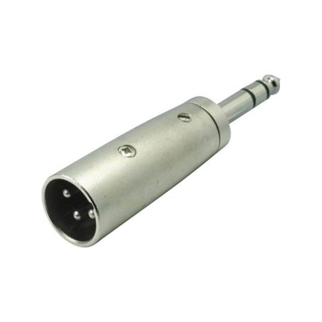 Adaptateur XLR mâle/ jack mâle stéréo