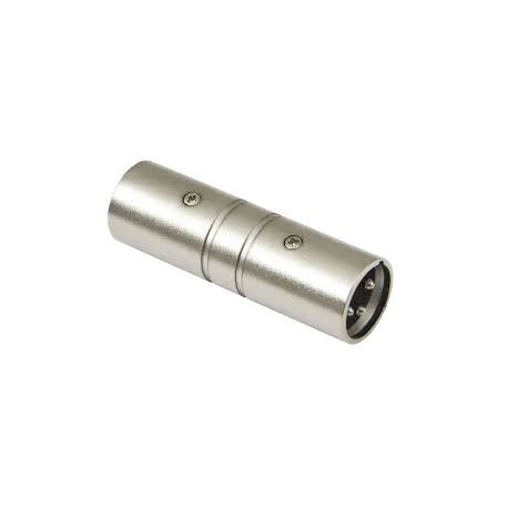 Adaptateur XLR mâle / XLR mâle